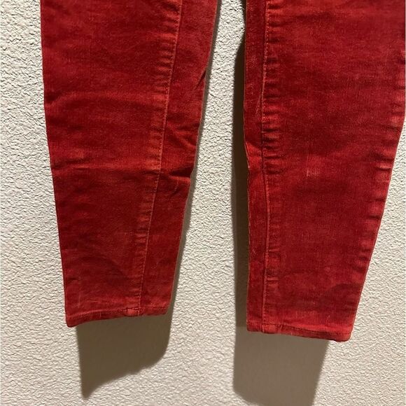 Pilcro and the Letter Press Burnt Orange High Rise Skinny Size 26 - Picture 3 of 11